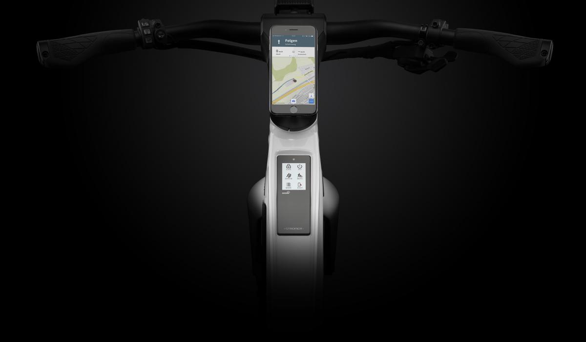 Stromer ST3 e-bike met mobiel netwerk.