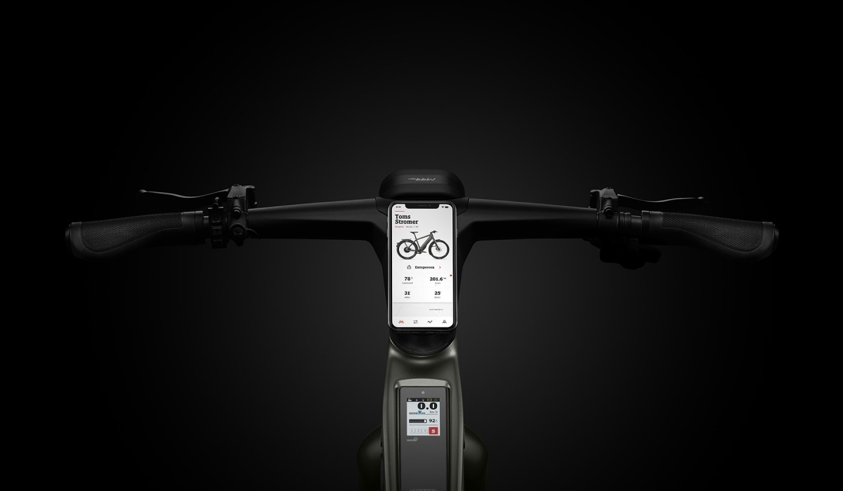 Everything under control no matter where you are. With Stromer OMNI Connect.