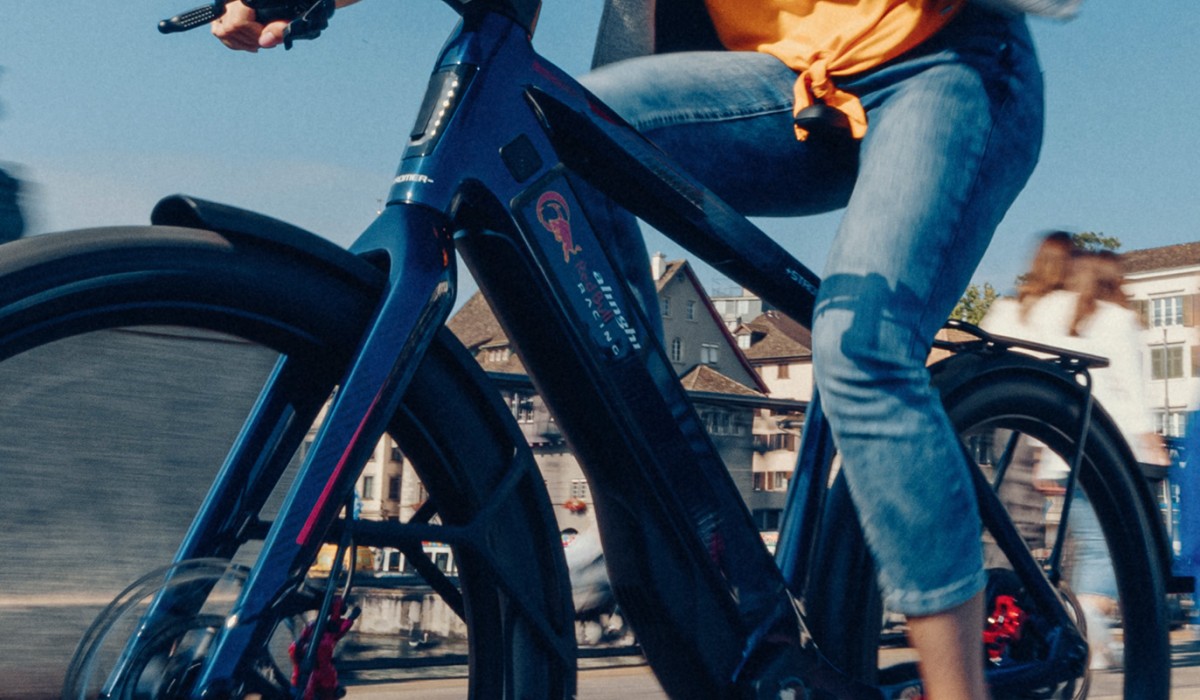 La batterie Stromer la plus performante avec une autonomie jusqu'à 180 km/h.