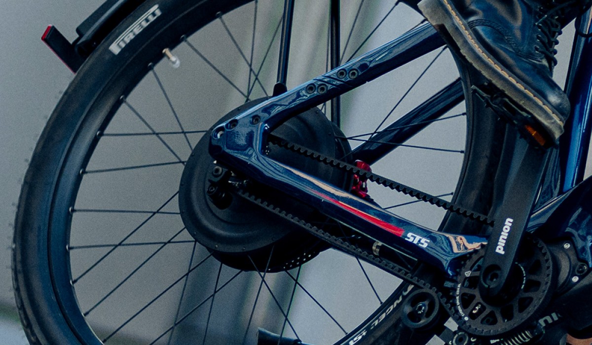 Le moteur roue arrière du Stromer ST5 ABS offrant une assistance jusqu'à